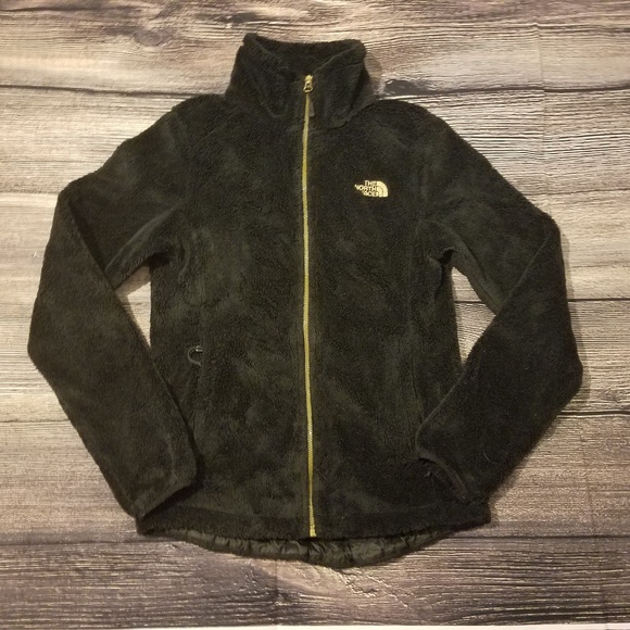 The North Face Jackets & Blazers - The North Face Black and Gold Furry Osolita Jacket